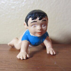 doll house dolls pretend play marvel education crawling baby (W4244)